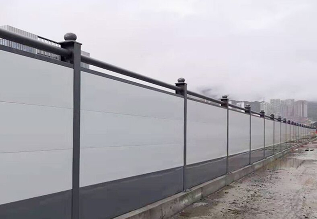 深圳地鐵3號線延長線新生站至六聯站鋼結構施工圍擋項目